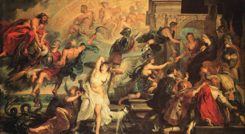 The Apotheosis of Henry IV and the Proclamation of the Regency of Marie de Medicis